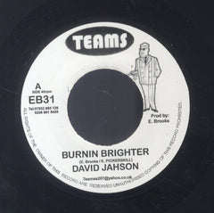DAVID JAHSON [Burnin Brighter]