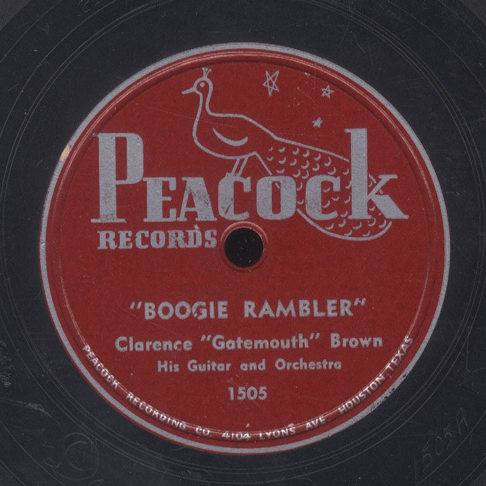 CLARENCE GATE MOUTH BROWN [Boogie Rambler/ 2 O'clock In The Morning ]