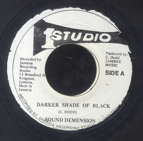 SOUND DIMENSION / CORNELL CAMPBELL [Darker Shade Of Black / Under The Old Oak Tree]