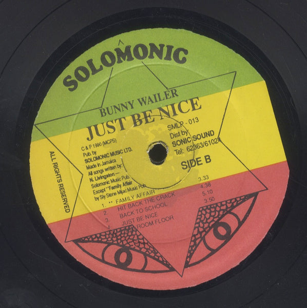 BUNNY WAILER [Just Be Nice]