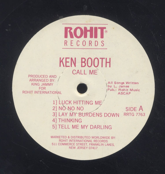 KEN BOOTHE [Call Me]