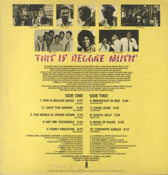 V A  *SCOTTY . AGUSTUS PABLO . HEPTONES ETC. [This Is Reggae Music]