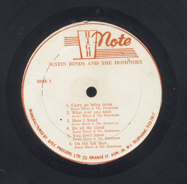 JUSTIN HINDS & DOMINOS [From Jamaica With Regge]