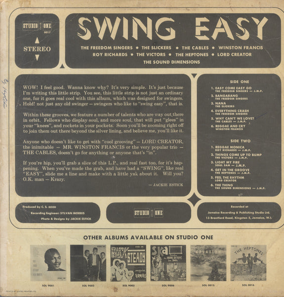 V.A. ( FREEDOM SINGERS, CABLES, LORD CREATOR.ETC) [Swing Easy]
