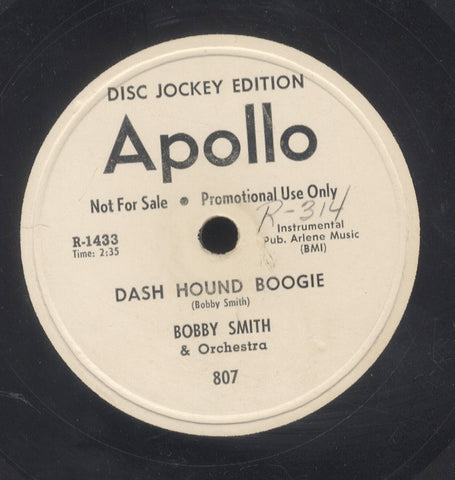 BOBBY SMITH [Dash Hound Boogie / Cinder Bottom]