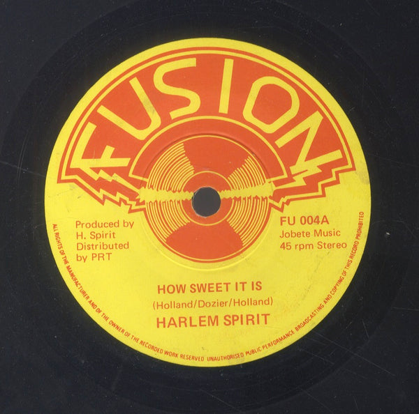 HARLEM SPIRIT [How Sweet It Is / Universal Man(Bob Marley)]