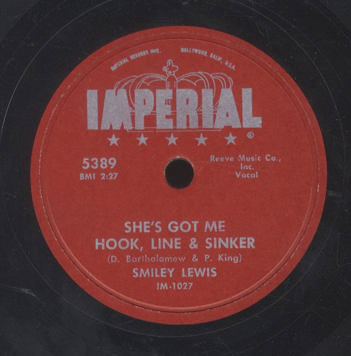 SMILEY LEWIS [She's Got Me Hook, Line & Sinker / Please Listen To Me]