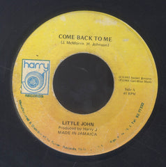 LITTLE JOHN [Come Back To Me]