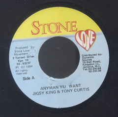 JIGSY KING & TONY CURTIS [Anyman Yu Want]