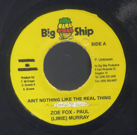 ZOE FOX/PAUL LIMIE MURREY [Ain't Nothing Like The Real Thing]