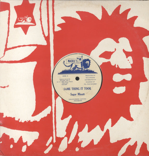 SUGAR MINOTT / JAH BATTA [Same Thing It Took]