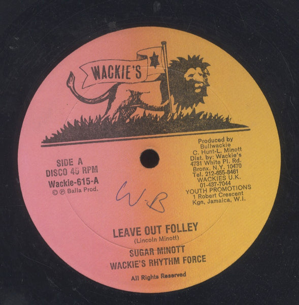 SUGAR MINOTT / JAH BATTA [Leave Out Folley / Informer]