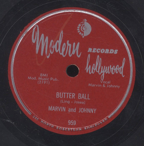 MARVIN & JOHNNY [Butter Ball / Sugar Mama]