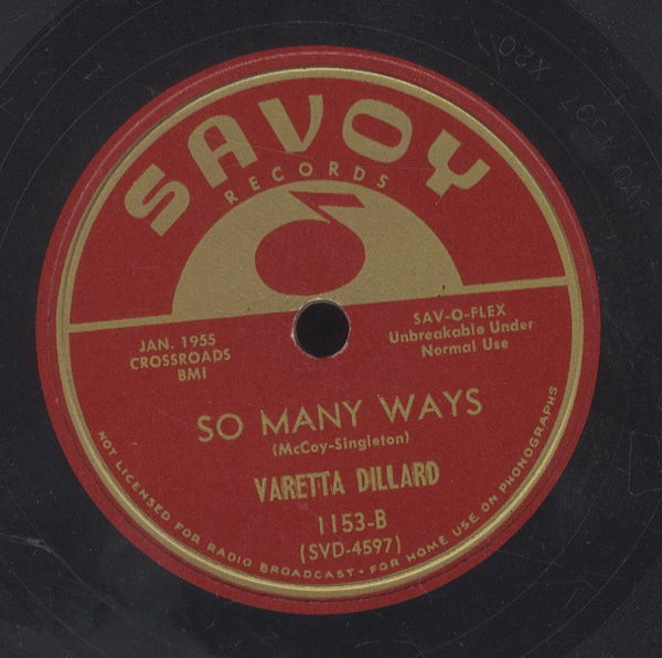 VARETTA DILARD [So Many Ways / Johnny Has Gone]