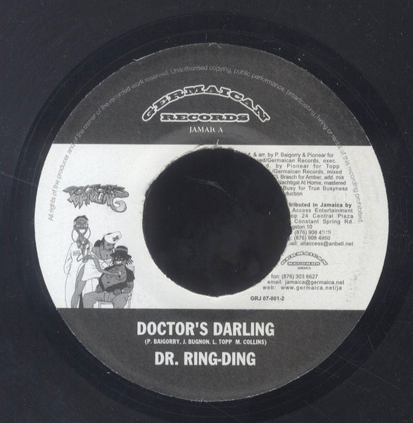 SIZZLA / DR. RING DING [Pure Love / Doctor's Darling]
