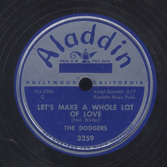 THE DOGGERS [Let's Make A Whole Lot Of Love / You Make Me Happy]
