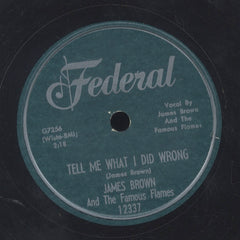 JAMES BROWN [Try Me( I Need You) / Tell Me What Did I Wrong]