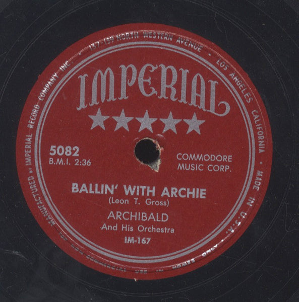 ARCHIBALD [Shake Shake Baby / Ballin' With Archie ]