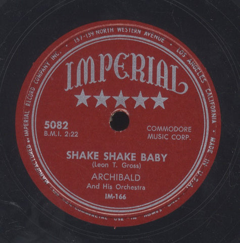 ARCHIBALD [Shake Shake Baby / Ballin' With Archie ]