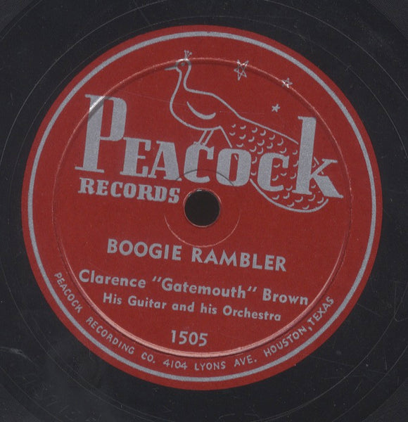 CLARENCE GATEMOUTH BROWN [Boogie Rambler / 2 O'clock In The Morning]