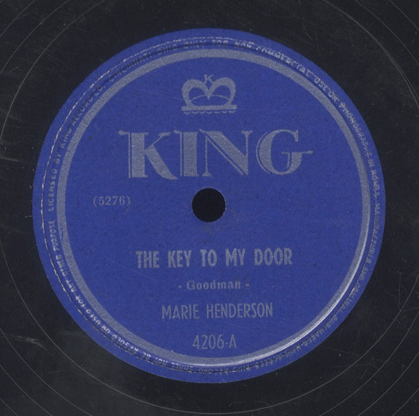 MARIE HENDERSON [The Key To My Door / I Want A Rich Man's Son]