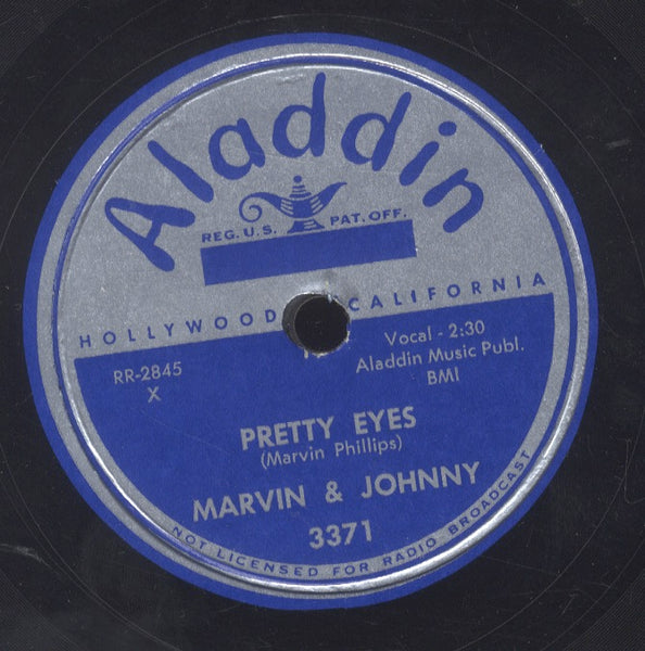 MARVIN & JOHNNY [Yak - Yak / Pretty Eyes]