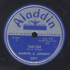 MARVIN & JOHNNY [Yak - Yak / Pretty Eyes]