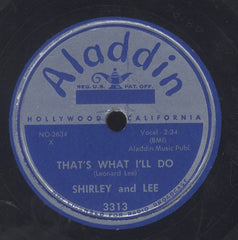 SHIRLEY & LEE [That's What I'll Do / A Little Word]