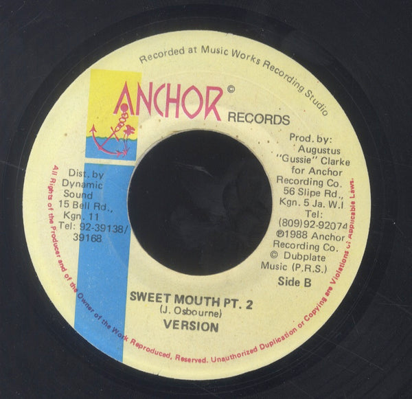 JOHNNY OSBOURNE & LADY G [Sweet Mouth]