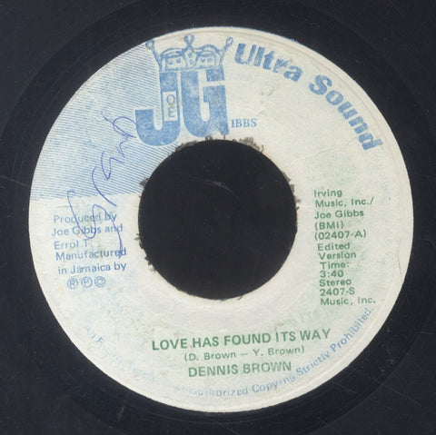 DENNIS BROWN [Love Has Found Its Way / Why Baby Why]