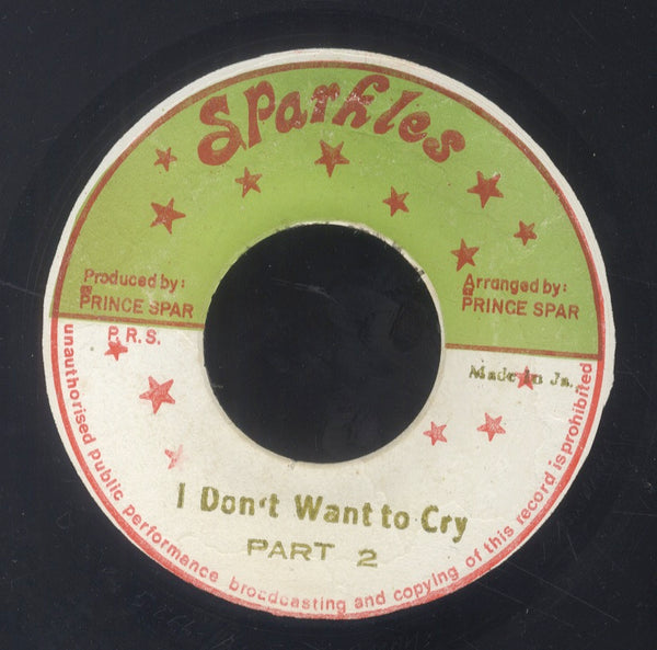LLOYD LAWRENCE [I Don't Want To Cry]