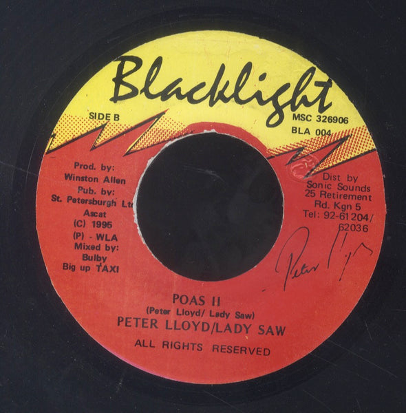 PETER LLOYD/PETER LLOYD&LADY SAW [Poas I/Poas Ii]