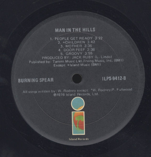 BURNING SPEAR [Man In The Hills]