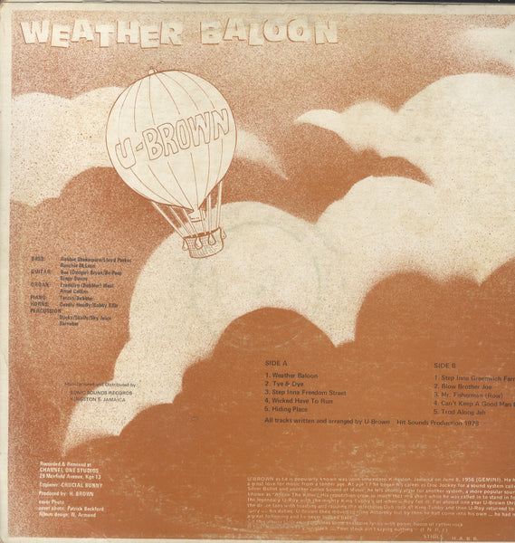 U BROWN [Weather Baloon]