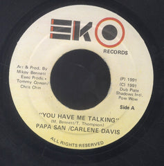PAPA SAN & CARLENE DAVIS [You Have Me Talking]