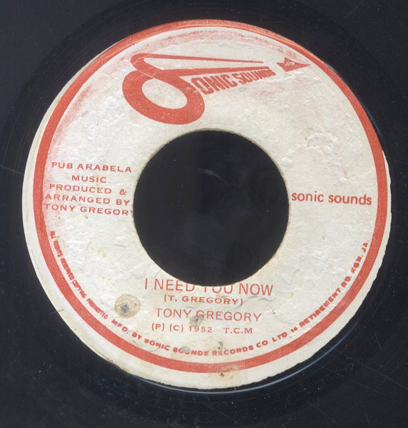 TONY GREGORY [Gipsy Girl / I Need You Now]