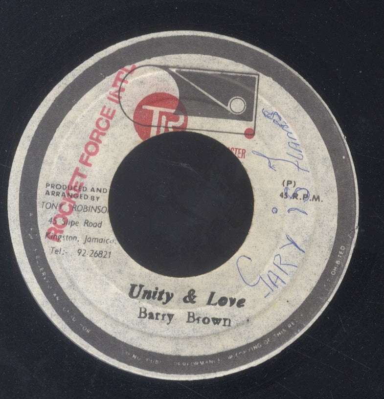 BARRY BROWN [Unity & Love]