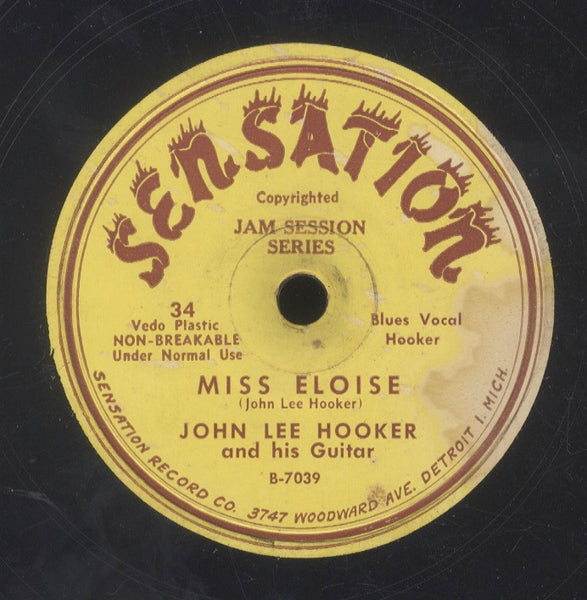 JOHN LEE HOOKER [Boogie Chillin#2 / Miss Eloise]