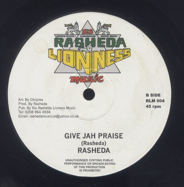 RASHEDA [Only Jah Worthy / Give Jah Praise]