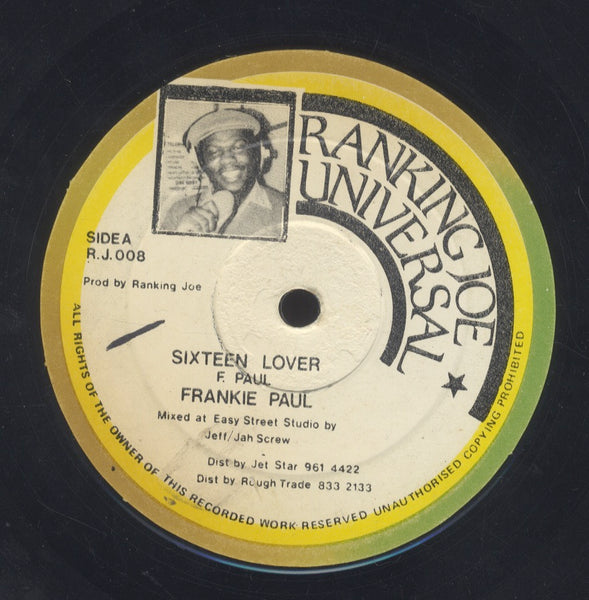 FRANKIE PAUL / THRILLER [Sixteen Lover / Through Mi Young]