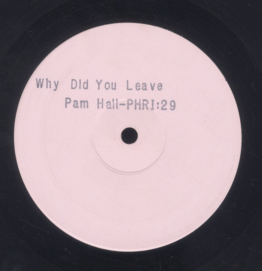 PAM HALL [Why Did You Leave / Remix / Version]