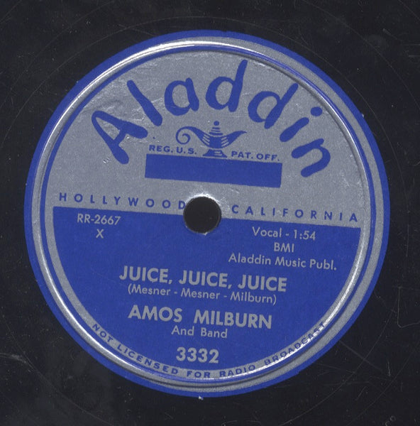 AMOS MILBURN [Chicken Shack / Juice Juice Juice]