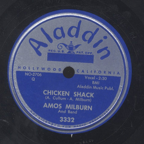 AMOS MILBURN [Chicken Shack / Juice Juice Juice]