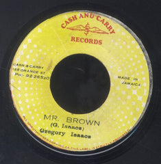GREGORY ISAACS [Mr. Brown]