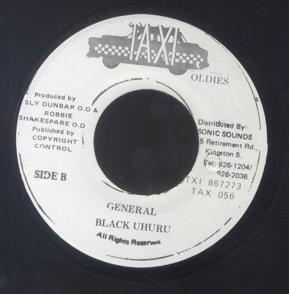 BLACK UHURU [Guess Who Is Coming To Dinner / General]