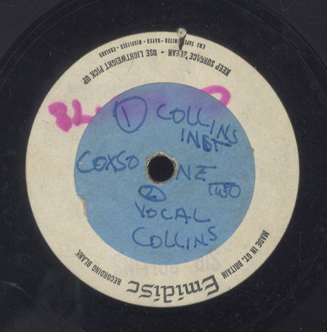 SIR COLLINS  [4 Tracks Dub Plate]