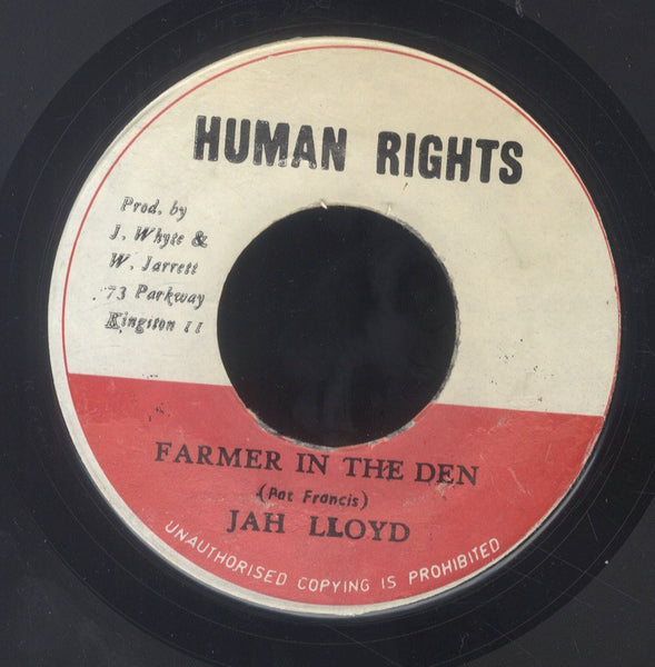 JAH LLOYD [Farmer In The Den]