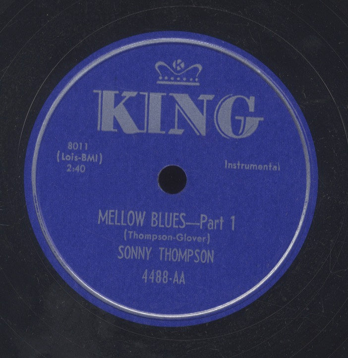 SONNY THOMPSON [Mellow Blues Part1 / Part2]