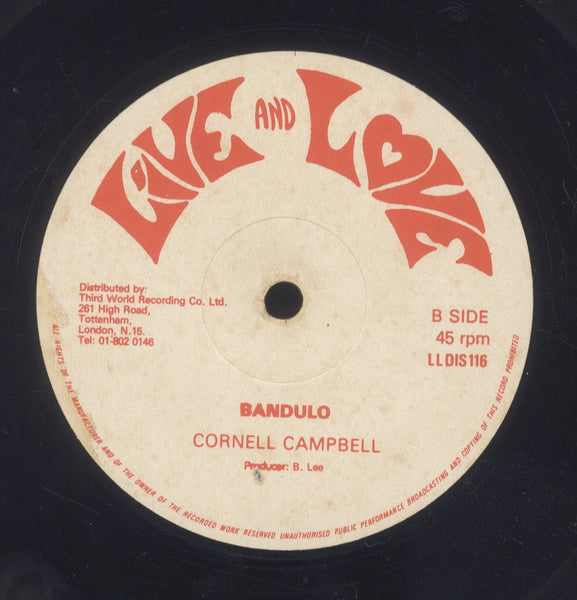 CORNELL CAMPBELL / SUGAR MINOTT [Bandulo / Hold On]