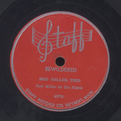 RED MILLER TRIO [Bewildered / Nobilty Boogie]